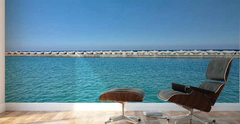 Boardwalk Jeju South Korea 3 Wall Murals