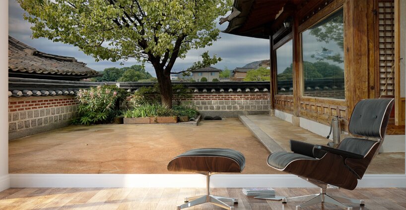 Bukchon Hanok Village Seoul Korea 4 Wall Murals