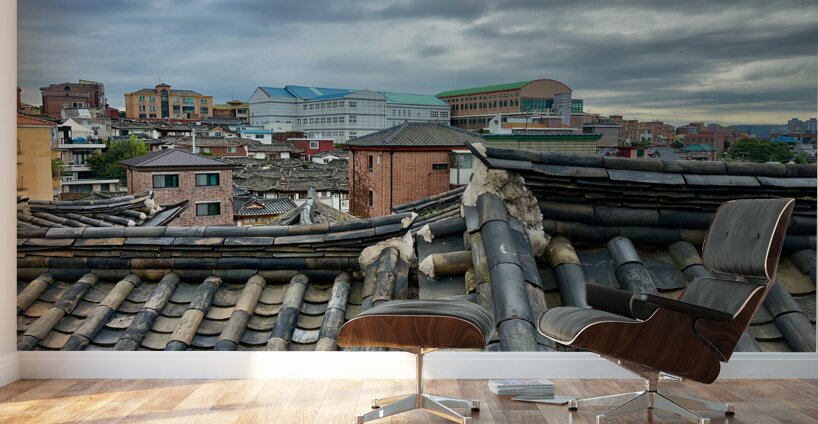 Bukchon Hanok Village Seoul Korea 1 Wall Murals