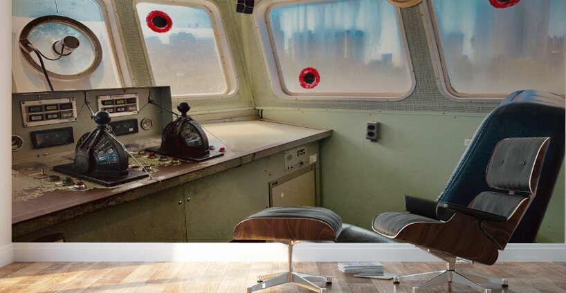 Army Boat Cabin Seoul South Korea Wall Murals