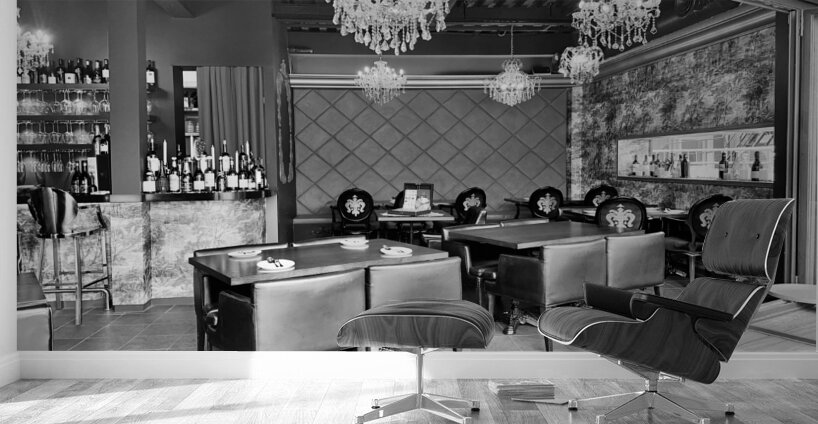 Chic Bistro Seoul South Korea Wall Murals