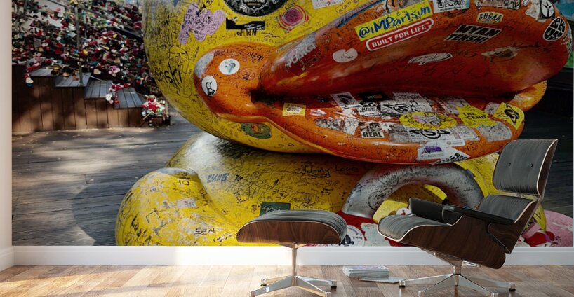 Namsan Tower Seoul South Korea 3 Wall Murals