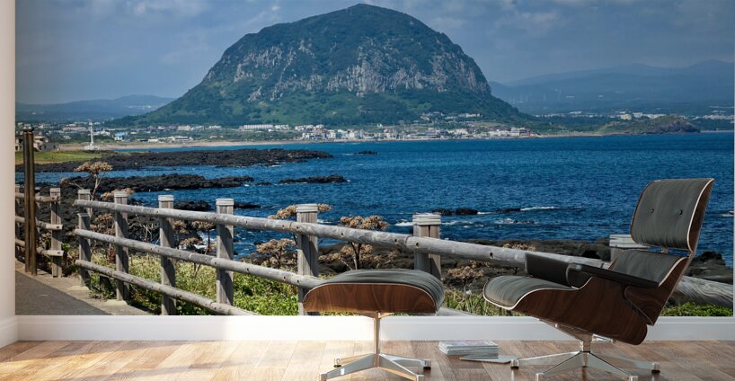 Sanbangsan Mount Jeju South Korea 2 Wall Murals