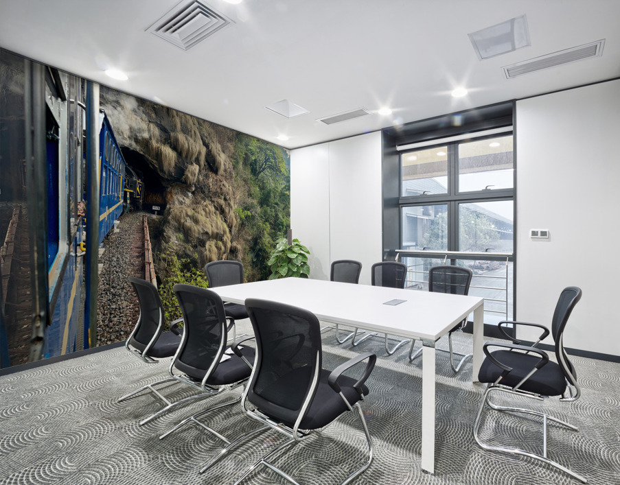 Toy Train Tunnel Wall Printing