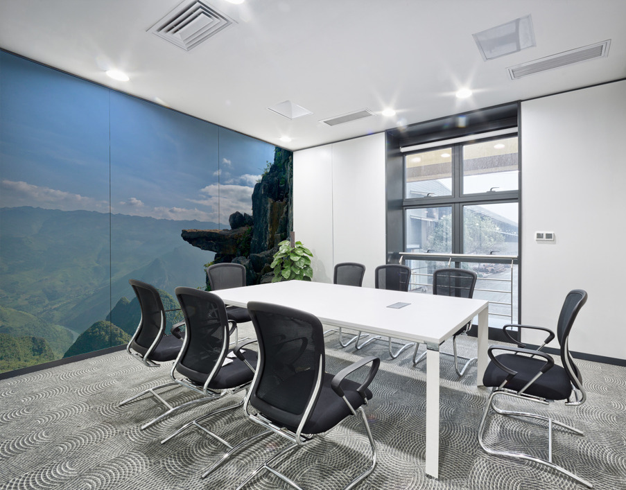 Mountain Natural Viewing Platform Wall Printing