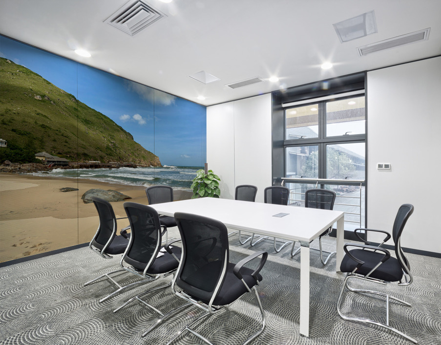 Beach side Wall Printing