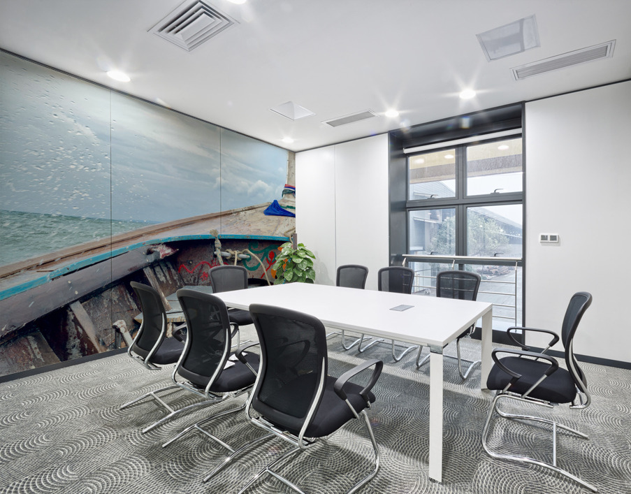 Front of Long Tail Boat Wall Printing