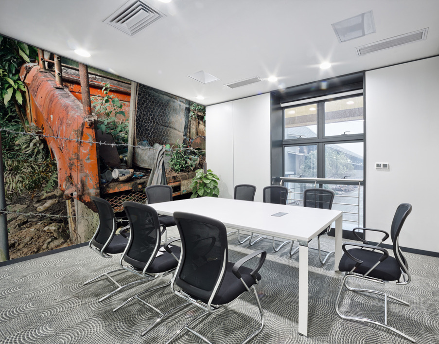 Tail Gate Chaos Wall Printing