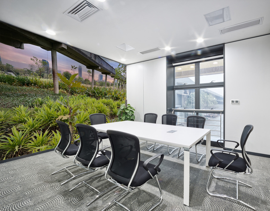 City Under the Bridge Wall Printing