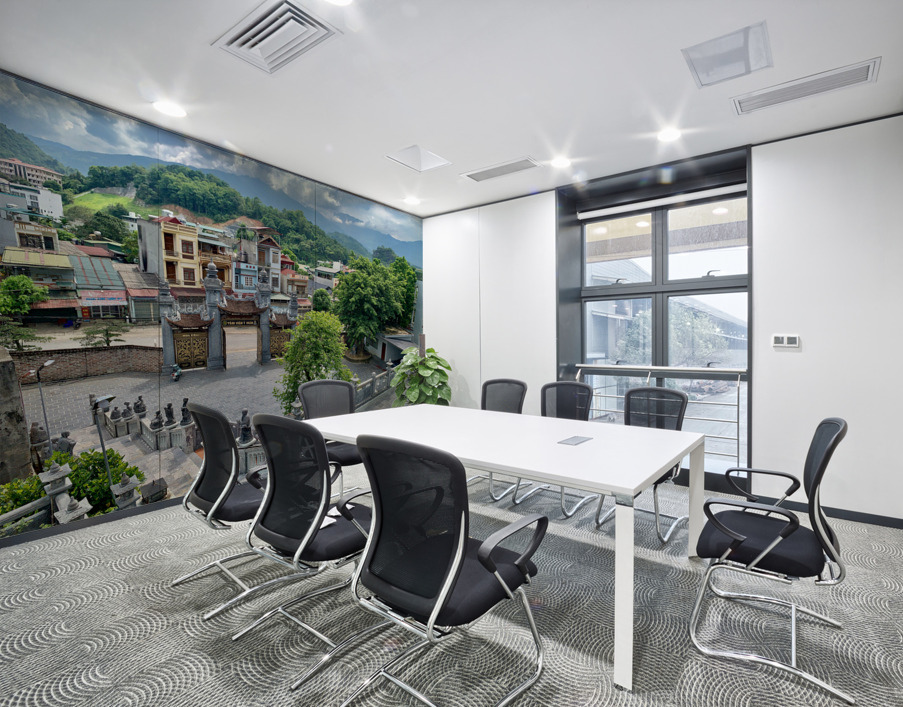 Town from Temple Wall Printing