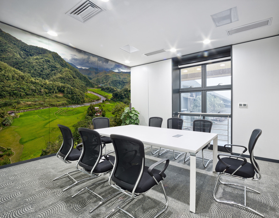 Rice Valley 2 Wall Printing