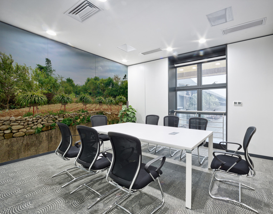 Plant Pots on a Stand Wall Printing