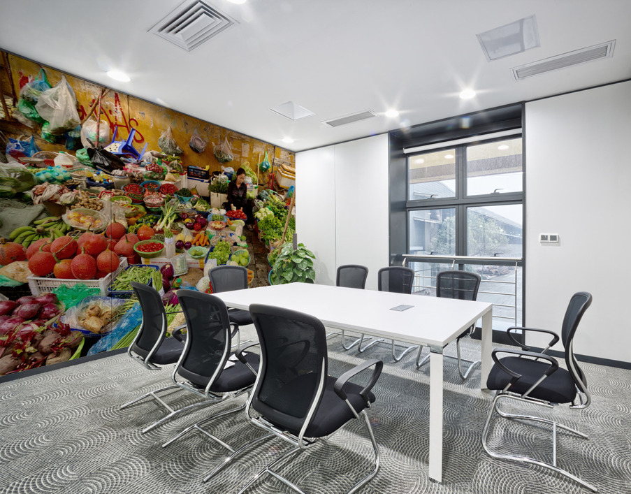 Fruits and Vegetables for Sale Wall Printing