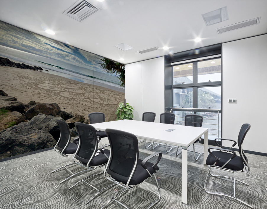 Art Design on the Beach Wall Printing