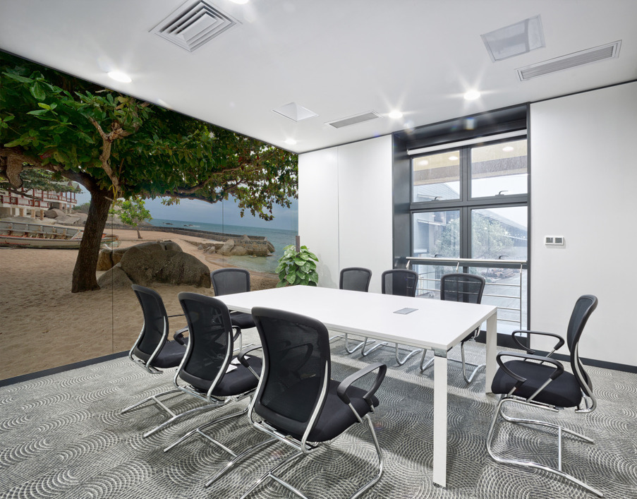 Tree on the Beach Wall Printing