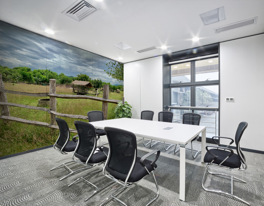 Looking at the Farm Wall Printing