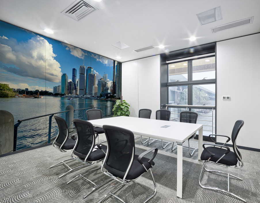 Brisbane s Skyscrapers Wall Printing