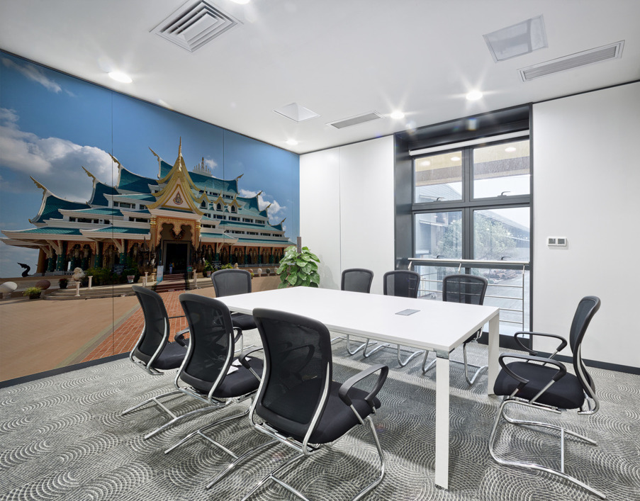 The stylish Wat Pa Phu Kon 2 Wall Printing