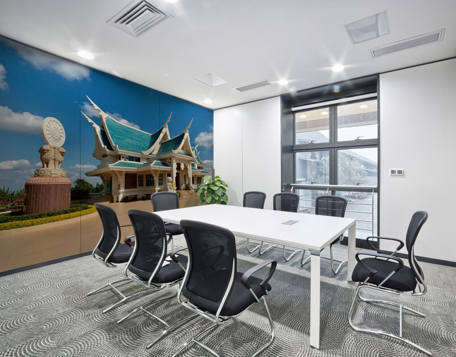 The stylish Wat Pa Phu Kon 1 Wall Printing