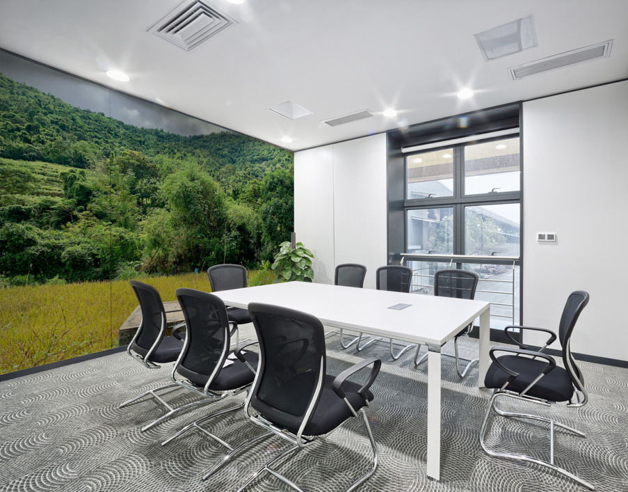 Block on Nature Wall Printing