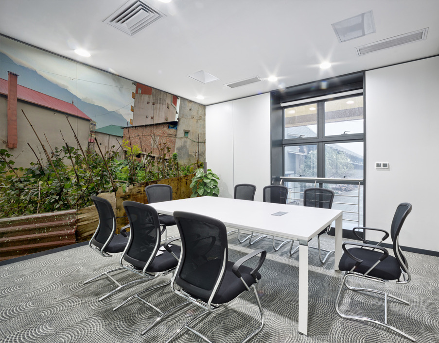 Homemade Fence Wall Printing