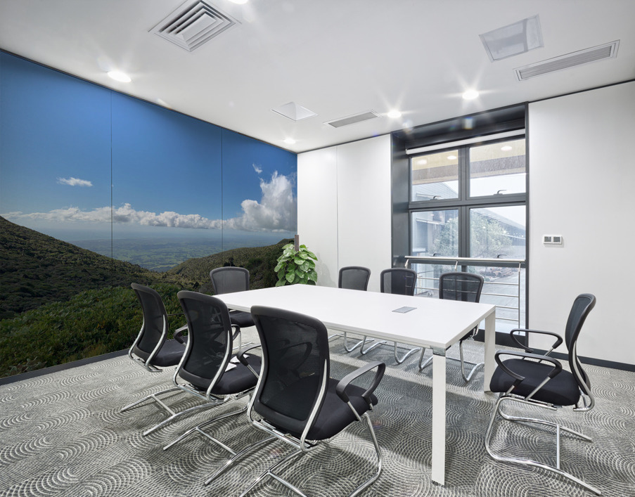 Hanging Clouds Wall Printing