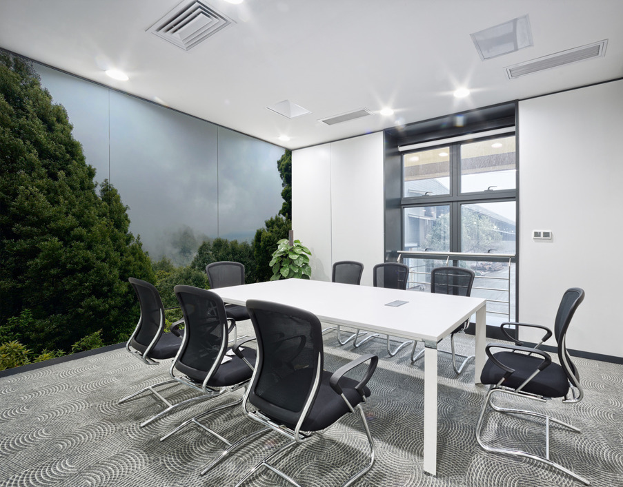 Foggy Forest Wall Printing