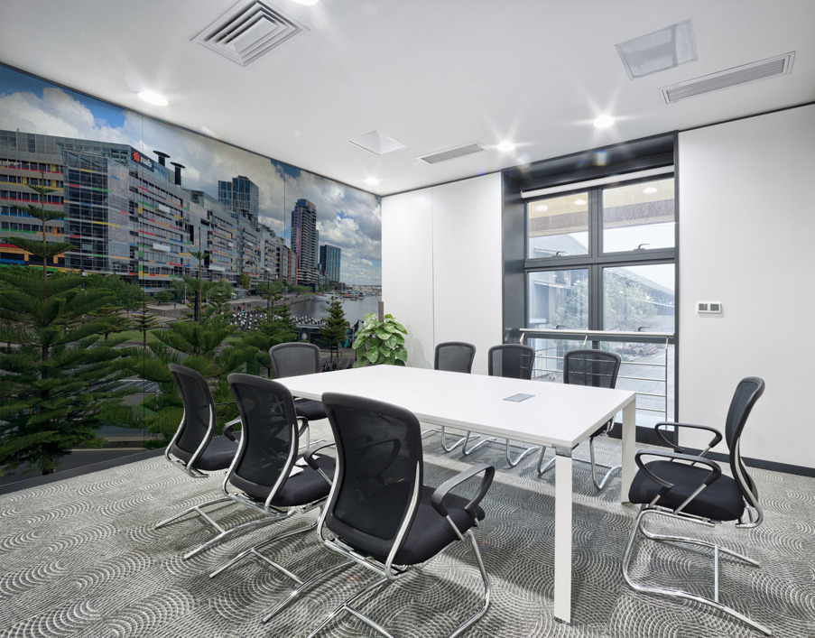 Victoria Harbour in Melbourne 2 Wall Printing