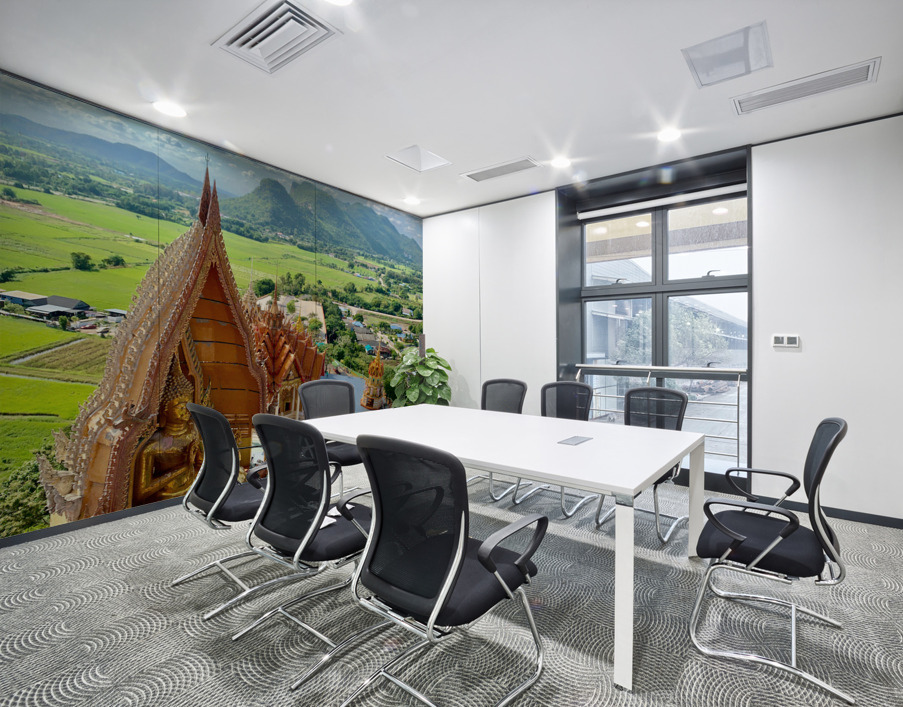 Wat Tham Suea 4 Wall Printing