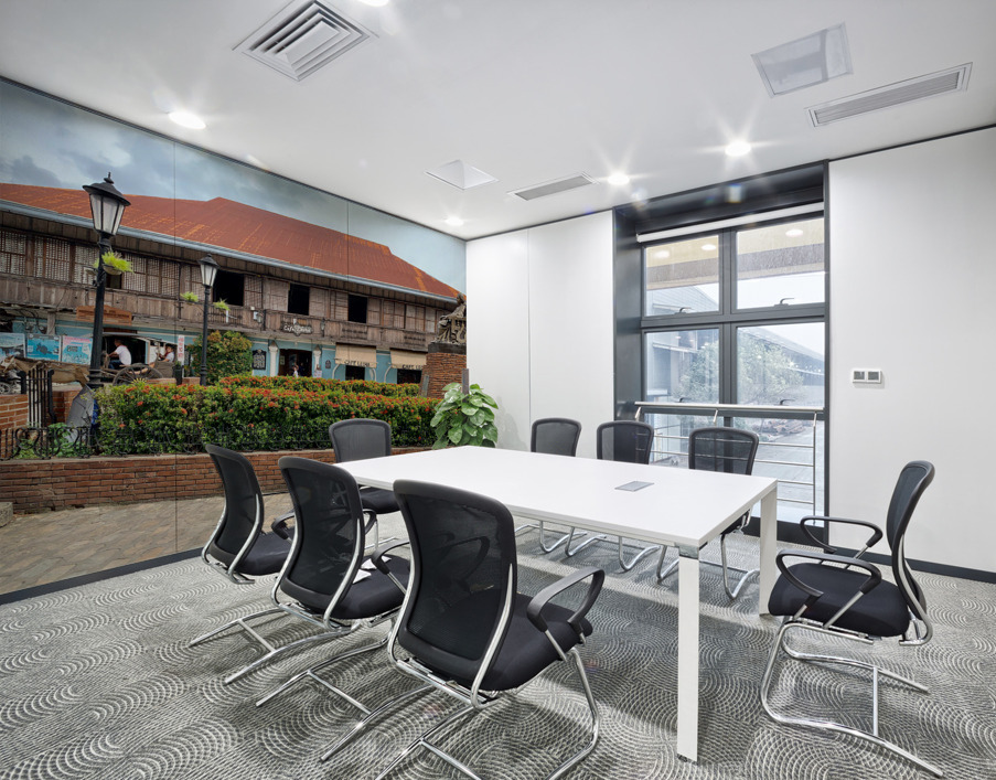 Centre of Vigan Wall Printing