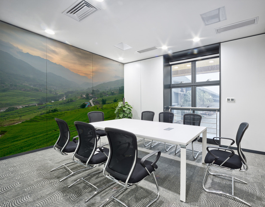 Sunset Over Sapa Rice Field Wall Printing