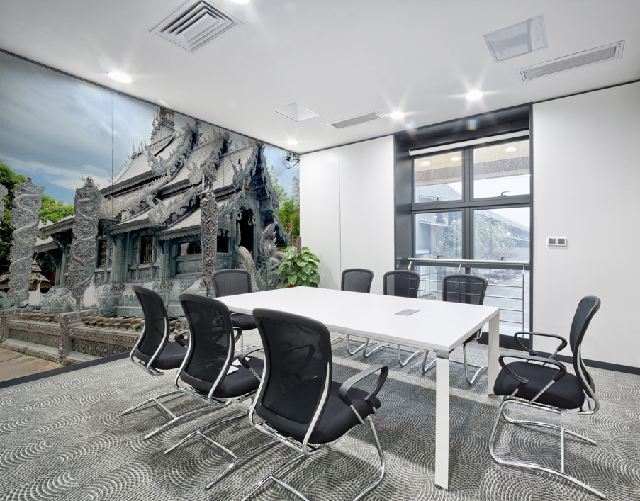 The Silver Temple Wat Sri Suphan Chiang Mai Thailand Wall Printing