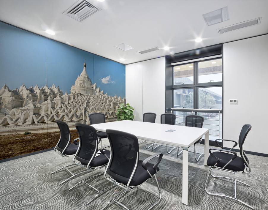 Hsinbyume Pagoda Myanmar 1 Wall Printing