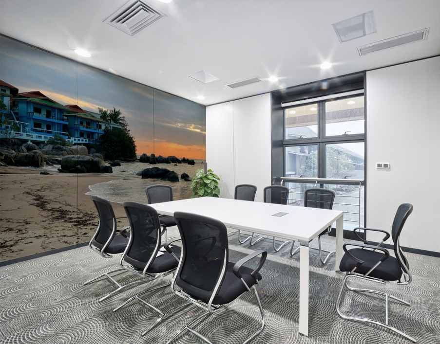 Sunset Resorts Wall Printing