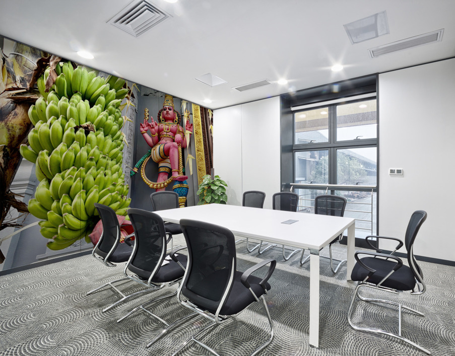 Bananas Offering Wall Printing