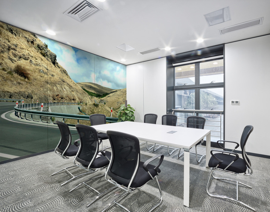 Mountain Highway Wall Printing