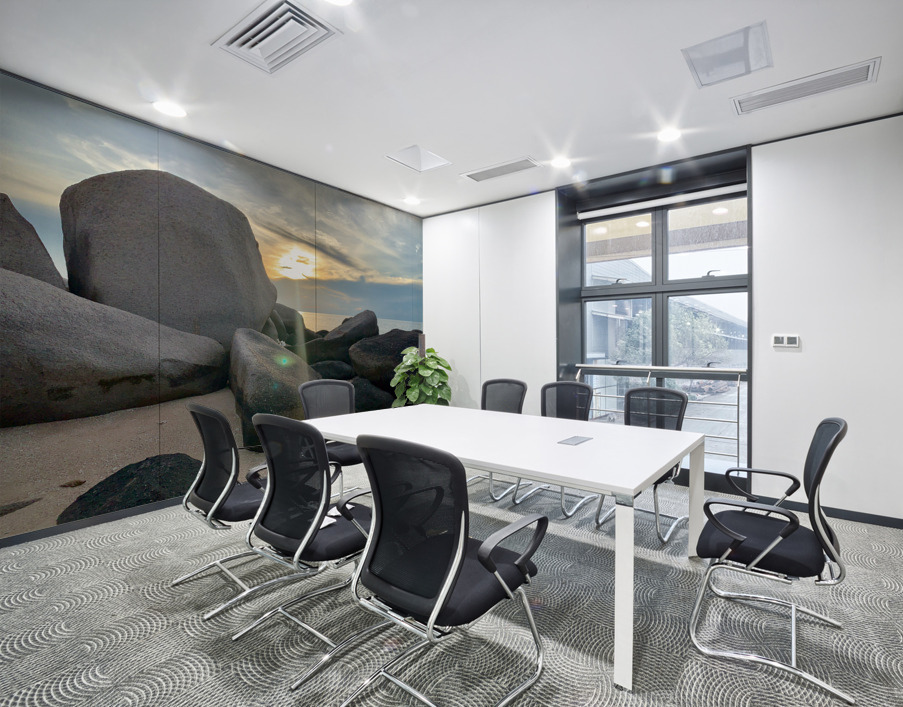 Sunset Over the Rocks Wall Printing