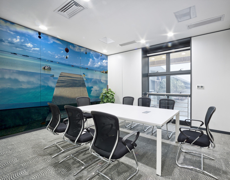 Clouds in the Pool Wall Printing