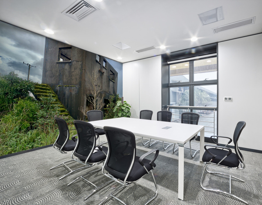 Abandonned House in Bokor Cambodia Wall Printing