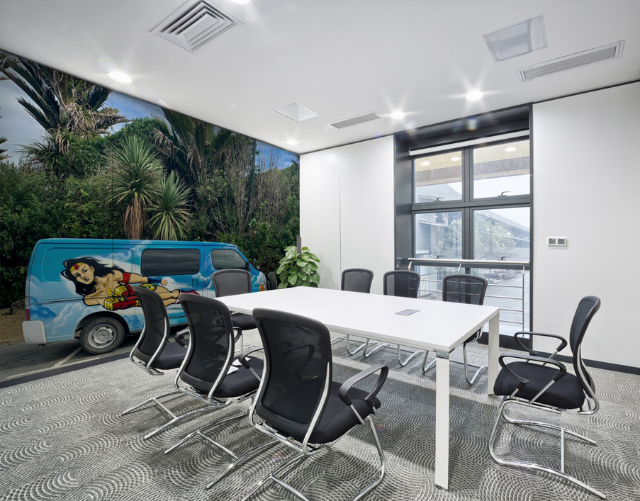 Superwoman Van Wall Printing