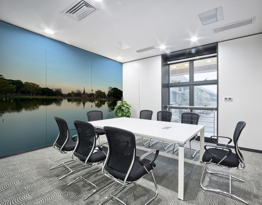 Temple Reflections 2 Wall Printing