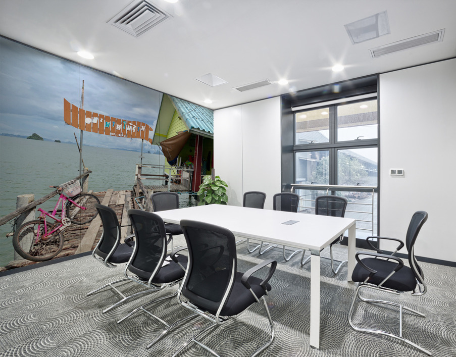 House in Koh Panyee Floating Village Thailand Wall Printing