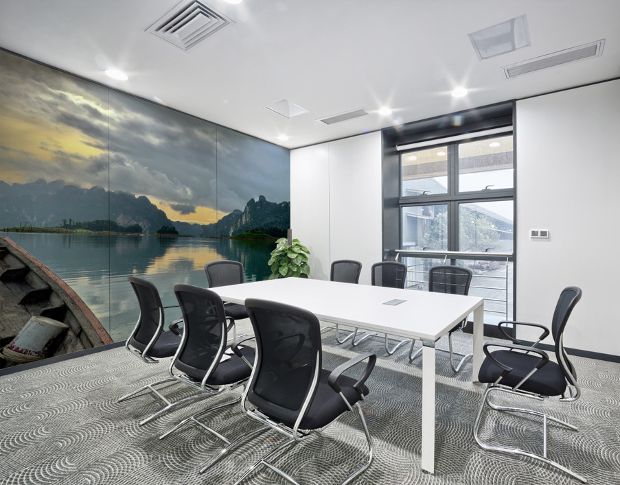 Reflections on the Lake in Khao Sok Thailand 1 Wall Printing