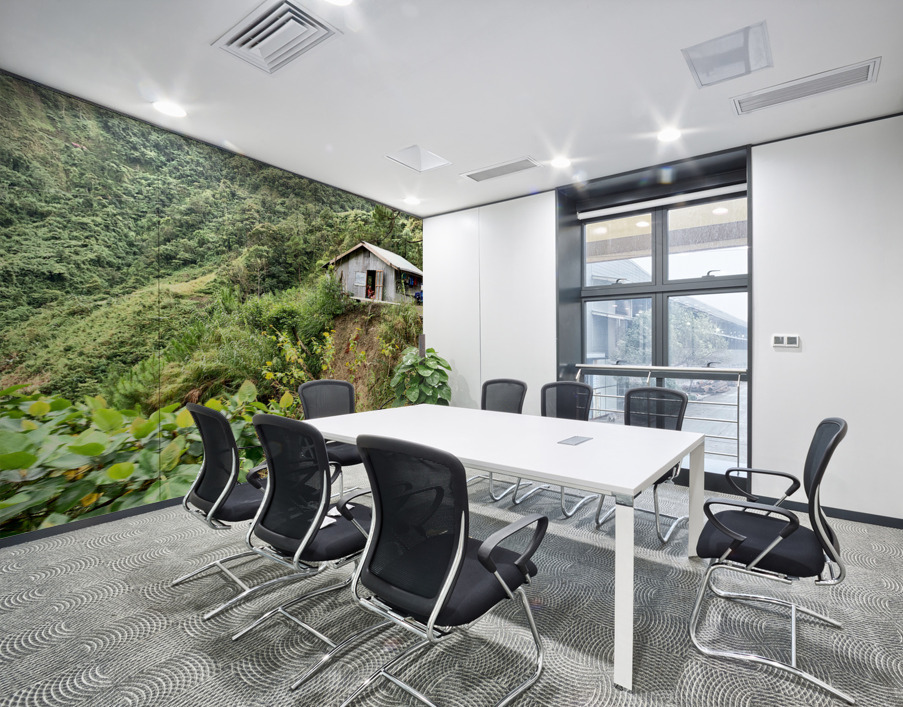 Living in the Mountains Wall Printing