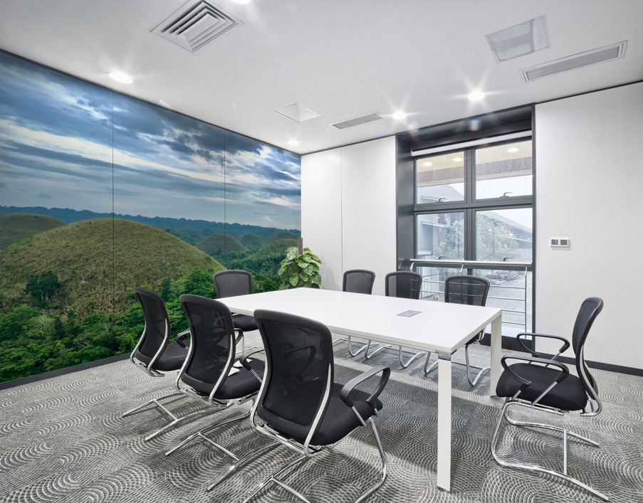 Mint Chocolate Hills Bohol Philippines Wall Printing