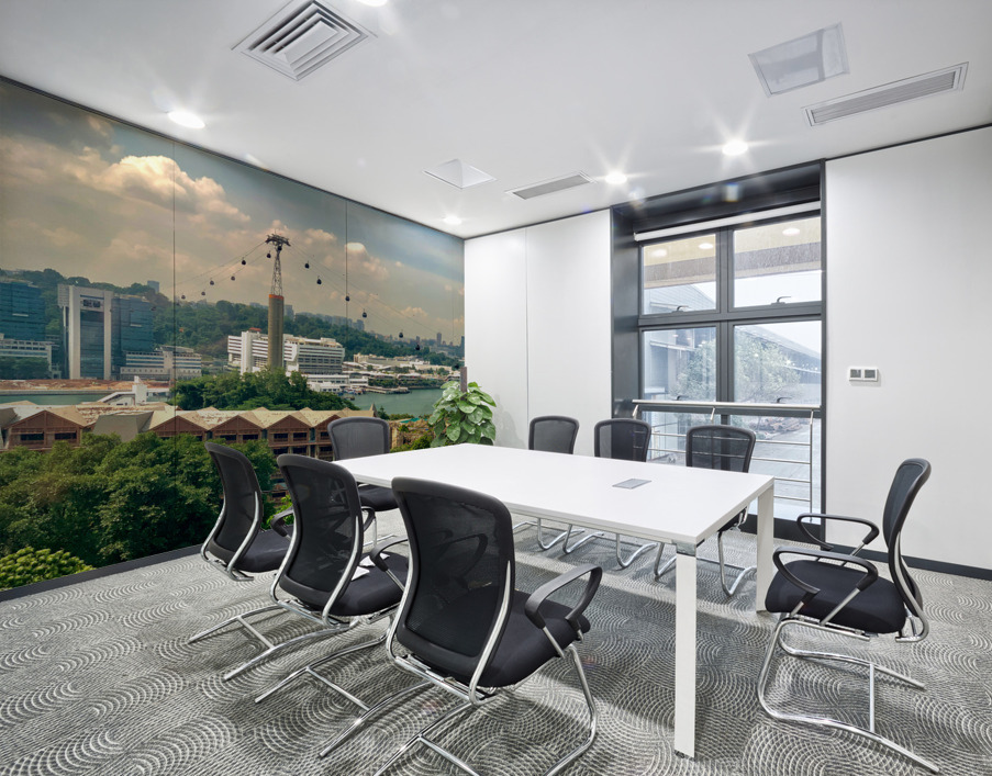 Singapore Cable Car Wall Printing