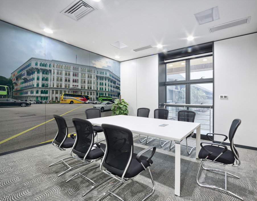 Singapore City Life Wall Printing