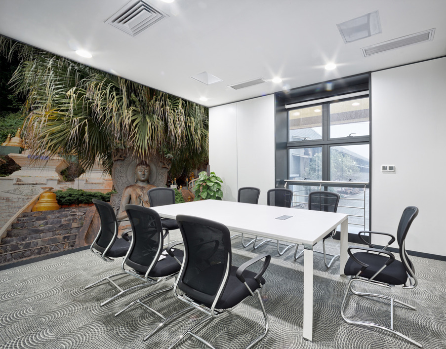 Buddha Under the Tree Wall Printing