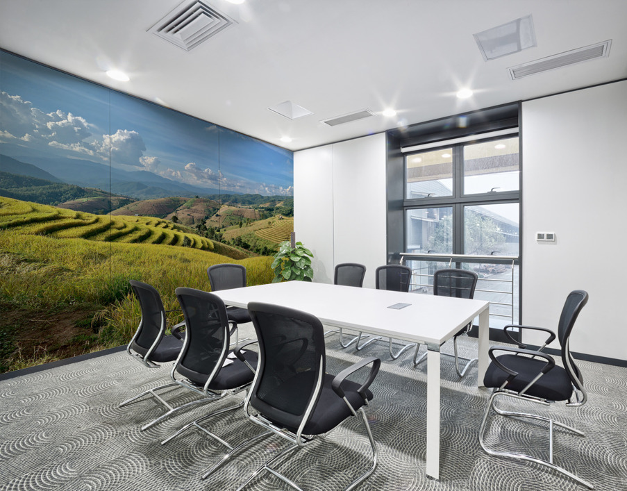 Amazing Rice Fields Wall Printing