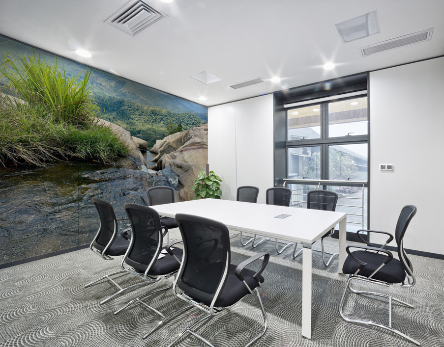 Top View of Diyaluma Falls 1 Wall Printing